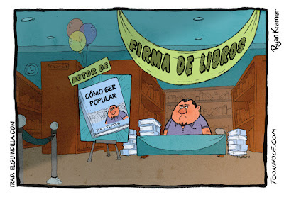 Viñeta de humor de Cómo ser popular