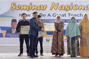 Kapolres AKBP Andi Rahmansyah Di Dampingi Kabid SMP Membuka Seminar Nasional Ratusan Guru Tingkat SMP Dan SD Di Aceh Timur