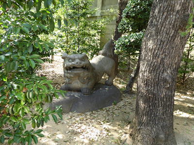 坐摩神社　狛犬