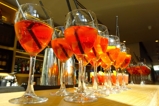 Aperol Spritz at Vapiano Manchester