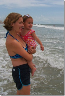 Mommy & Caroline in the Water6