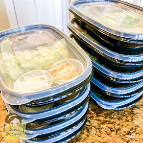 Turkey Taco Salad Lunch Bowls (meal prep) _menumusings.com