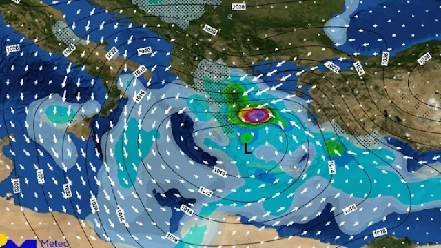 Τα νεότερα προγνωστικά στοιχεία για τα έντονα κύματα κακοκαιρίας «Ραφαήλ» και «Σοφία»