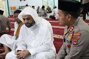 Safari Subuh, Polres Palopo Bersama Syekh Muhammad Jaber di Masjid Hidayatul Ikhlas