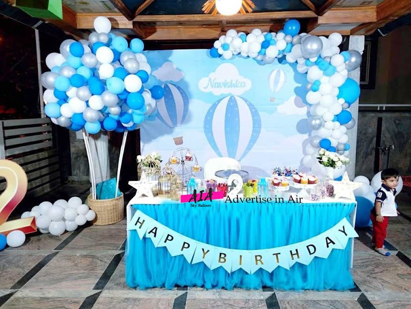 Sky Balloon Decoration Service in Delhi