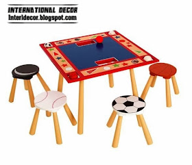 children table designs and chair set 2014, sports design