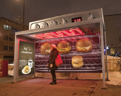 Creative Bus Stop Ads