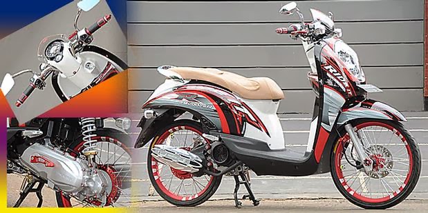 Modifikasi Motor Honda SCOOPY Terbaru 2014  Otomotif News