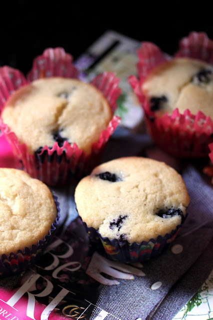 Vegan Blueberry Muffins