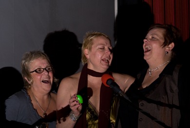 Calamity Jane Herrold, Denise Drake, Dinah Urell