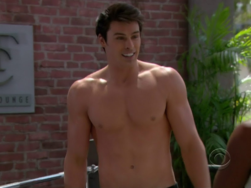 Adam Gregory Shirtless on Bold and the Beautiful 20110701