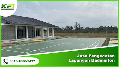 Jasa Pengecatan Lapangan Badminton