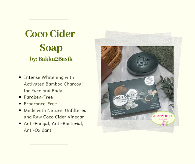 Coco Cider Soap from Bakku2Basik, A Happier Life with Jen, Coco Cider Soap