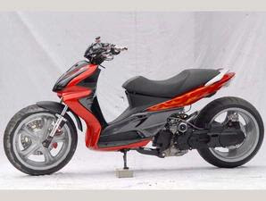 Modifikasi Suzuki Skywave Low Rider Extreme Modif Sepeda 