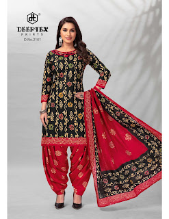 Deeptex Batik Plus vol 21 Cotton Punjabi Patiyala Dress Material Wholesaler