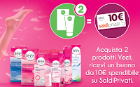 Logo Veet ti regala 10 euro per il tuo shopping