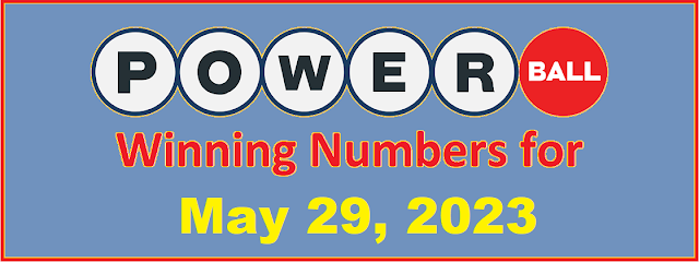 PowerBall Winning Numbers for Monday, May 29, 2023