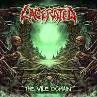 pochette LACERATED the vile domain, EP 2022