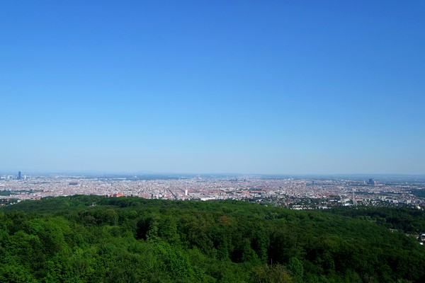 vienne stadtwanderweg chemin randonnée urbaine 4 jumbiläumswarte