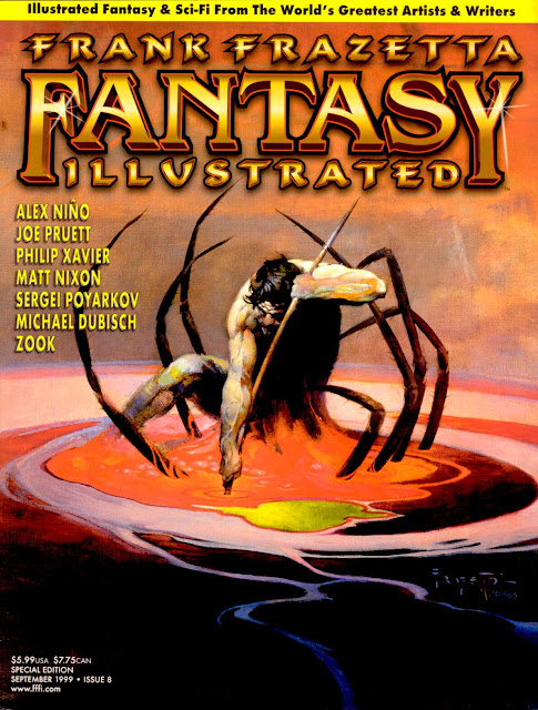 Frank Frazetta Fantasy Illustrated #08 Homem Aranha