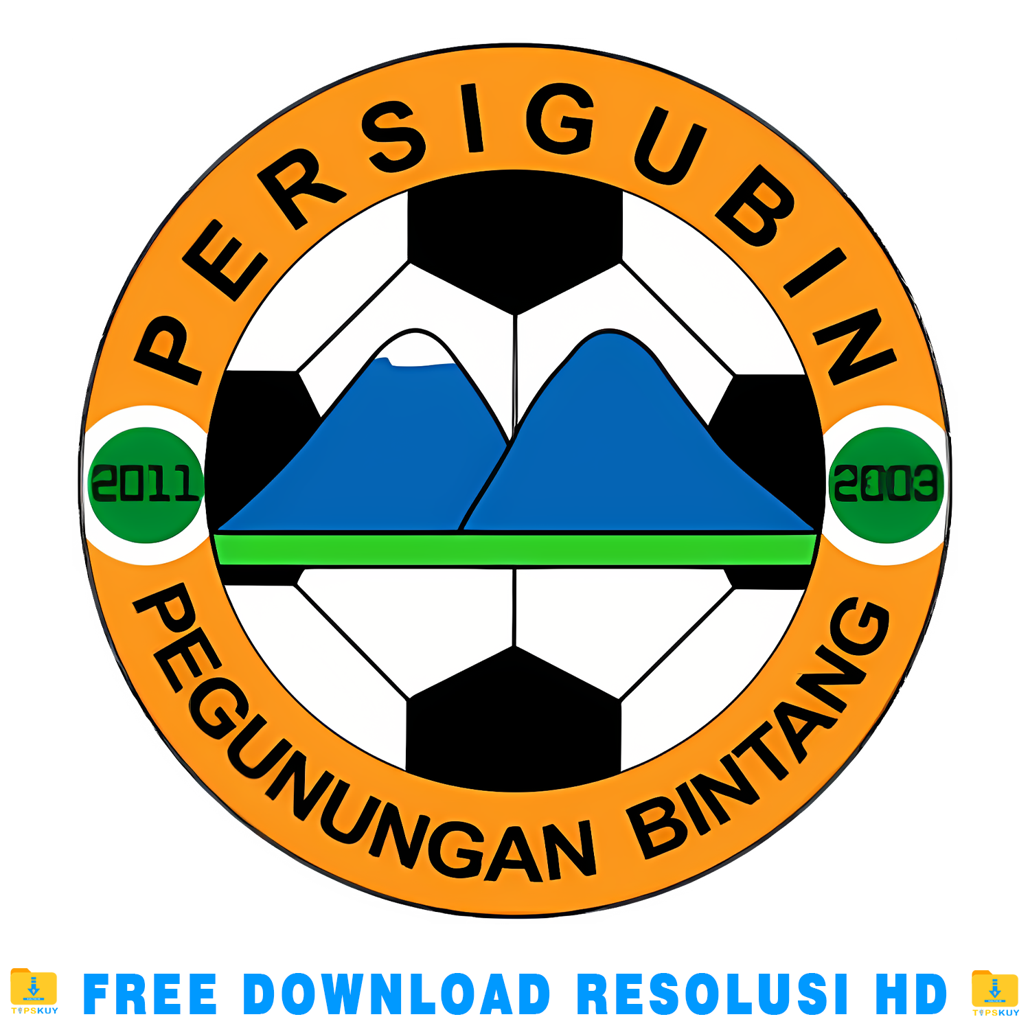 Logo Persigubin Pegunungan Bintang png