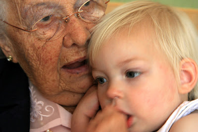 Abuela y nieto