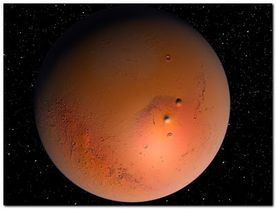 Mars screensaver