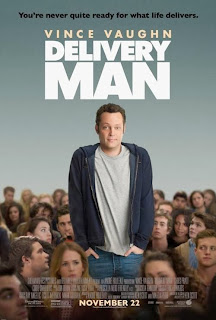 Delivery Man, starring Vince Vaughn; movie poster