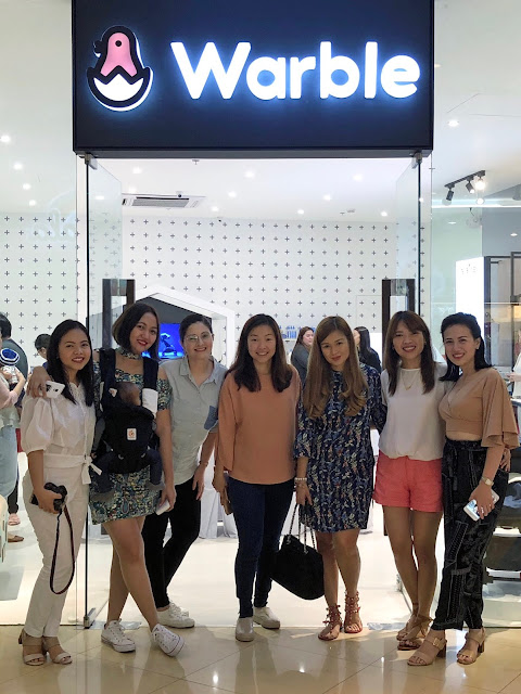 a photo of Warble Store Launch  at shangrila mall by Nikki Tiu of www.askmewhats.com