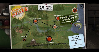 The Last Stand Part 2 Travel Map