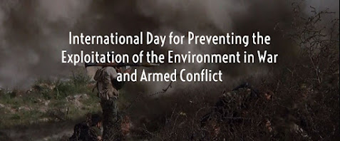 International Day for preventing the protection of the environment in war and conflicts 2023