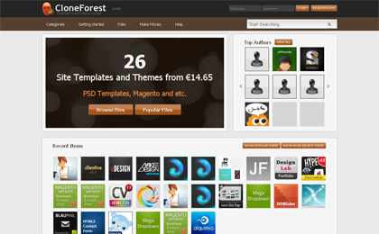 Themeforest Clone script Cloneforest v1.07