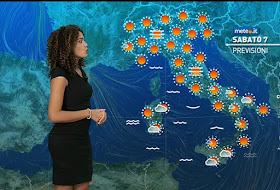 meteo oggi bellissima Martina Hamdy