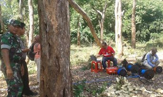 Kegiatan Survey Tim Geolistrik di Daerah Padak Guar, Sambelia, Lombok Timur