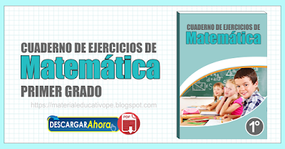 Cuaderno de ejercicios de Matemática primer grado