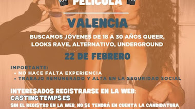 CASTING ESPAÑA: Se buscan JÓVENES de 18 a 30 años para PELÍCULA 2024