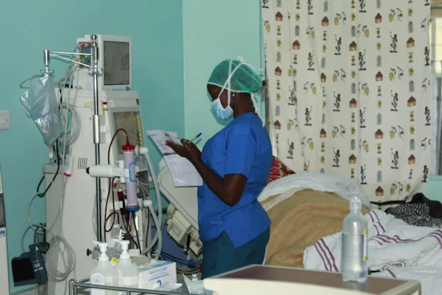 Kapsabet County Referral Hospital isolation ward 