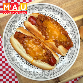 chili dogs beans con carne delicioso para piñata los mejores estilo monterrey