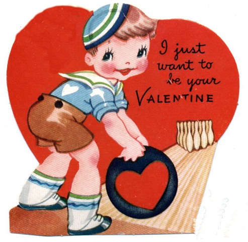 Free Vintage Kids Valentine Cards Hoo Loves You Kid's Valentine's Card.