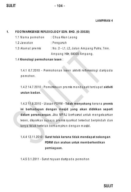 Rayuan Contoh Surat Permohonan Lesen Perniagaan  Contoh 