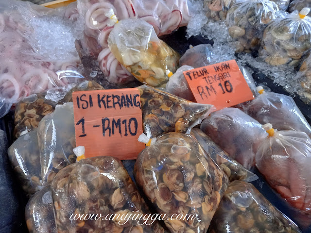 Beli siput ,ikan segar Pantai Remis, Jeram, Selangor