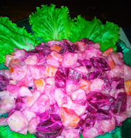 Кухня Гондураса: свекольный русский салат