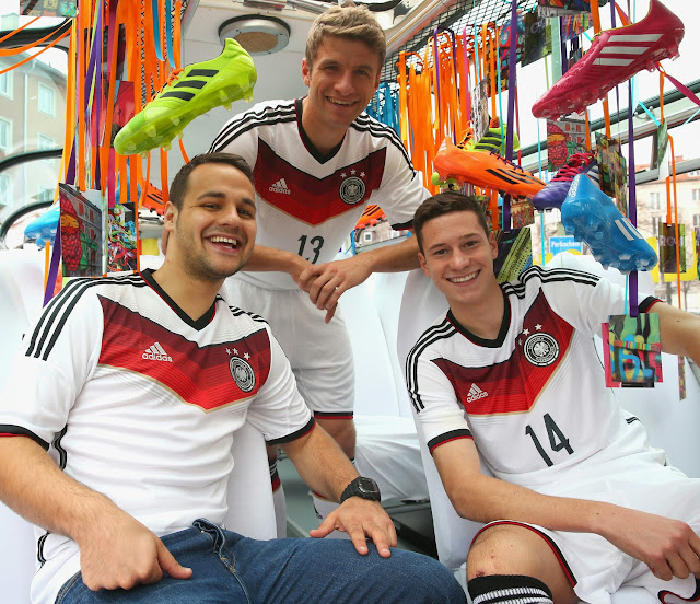 Germany Boys 2014 FIFA World Cup Home Football Kit Jersey