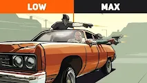 Grand Theft Auto: San Andreas Low vs. Max Graphics Comparison