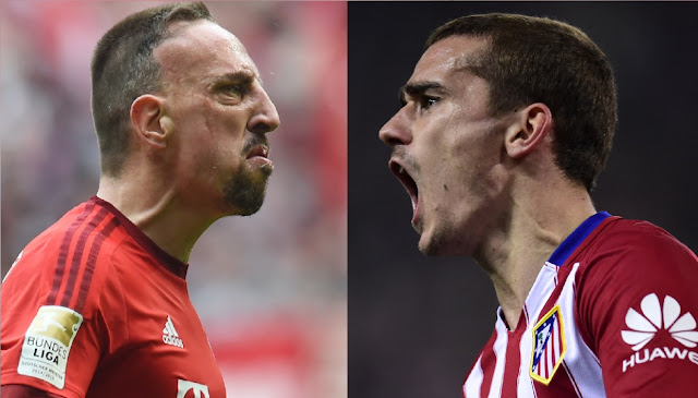 Griezmann hits back at Ribery’s criticism