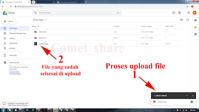 Begini Cara Upload File Dan Folder ke Google Drive [ Mudah ]