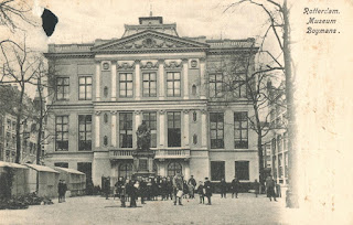 Achterkant van Het Schielandshuis in 1900