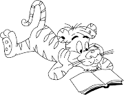 Cartoon animals coloring pages (cartoon animals coloring pages )