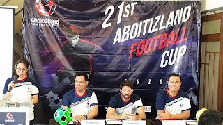 A press conference was held at The Outlets of Lipa to formally launch the AboitizLand Football Cup.