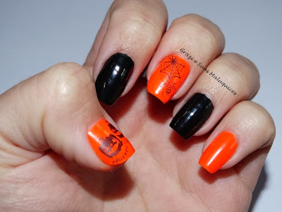 Unhas de Halloween - Grazi e Suas Maluquices